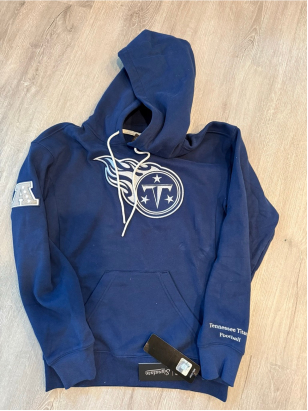 Men's Fanatics Blue Tennessee Titans Hoodie XS